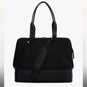 BEIS black weekender bag